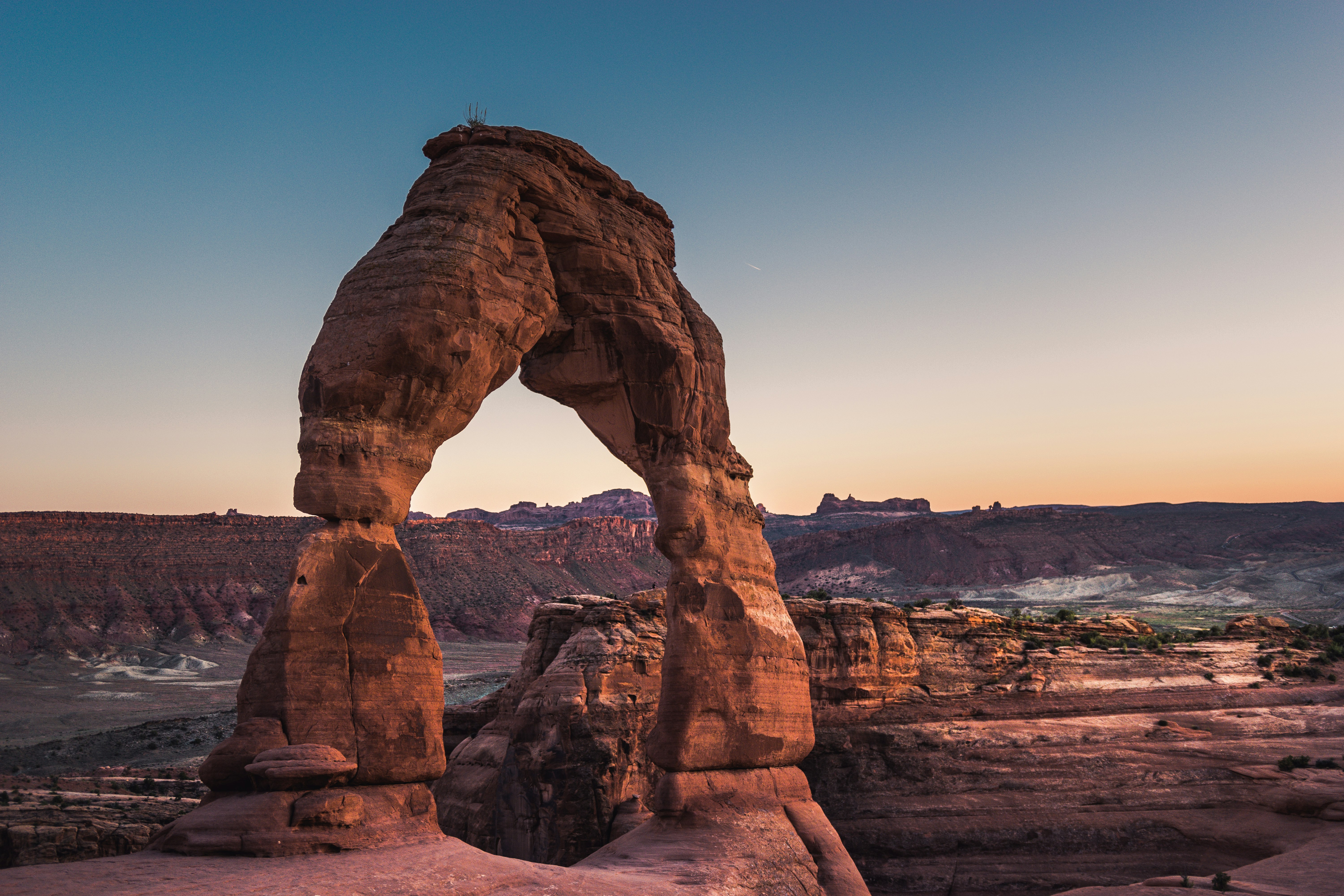 scenery of rock formation